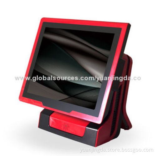 OEM 15-inch Tablet Windows-based Hotel Restaurant Supplies with Dual Screen Monitor